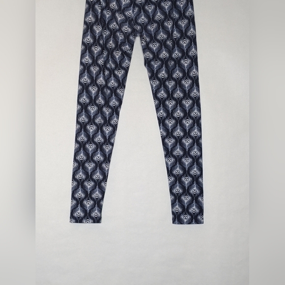 LuLaRoe Peacock Leggings - Picture 4 of 7